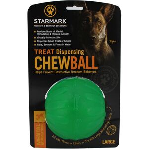Starmark Treat Dispensing Chew Ball L ca.Ø10 Hond Starmark Treat Dispensing Chew Ball L ca.Ø10 Hond