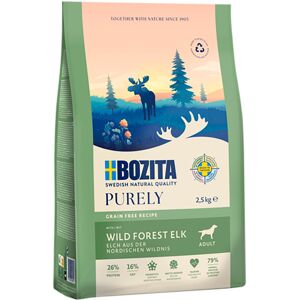 Purely 2,5kg Bozita Grain Free Eland Hondenvoer Droog Purely 2,5kg Bozita Grain Free Eland Hondenvoer Droog