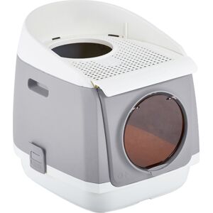 zooplus Schulze Cat Residence kattenbak grijze kat zooplus Schulze Cat Residence kattenbak grijze kat