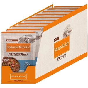 Nature’s Variety Nature's Variety Bites in Saus 22 x 85 g Kattenvoer - met kabeljauw Nature’s Variety Nature's Variety Bites in Saus 22 x 85 g Kattenvoer - met kabeljauw