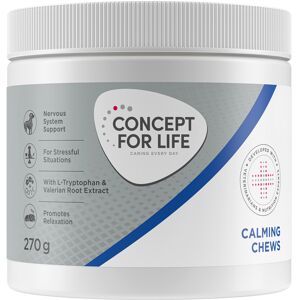 270g Calming Supplements Chews - Concept for Life aanvullende voeding voor honden 270g Calming Supplements Chews - Concept for Life aanvullende voeding voor honden
