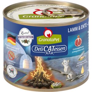 GranataPet DeliCatessen Beperkt Wintermenu - Dubbelpak: Lam & Eend (12 x 200 g) GranataPet DeliCatessen Beperkt Wintermenu - Dubbelpak: Lam & Eend (12 x 200 g)