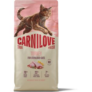 6 kg Carnilove True Fresh Adult Sterilised Kalkoen Kattenvoer droog 6 kg Carnilove True Fresh Adult Sterilised Kalkoen Kattenvoer droog