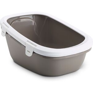 - Grijs/wit - Savic Kattentoilet Simba met Zeef - Grijs/wit - Savic Kattentoilet Simba met Zeef