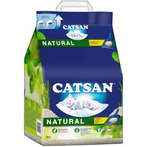 20L Natural Catsan Kattenbakvulling Biologisch Afbreekbaar 20L Natural Catsan Kattenbakvulling Biologisch Afbreekbaar