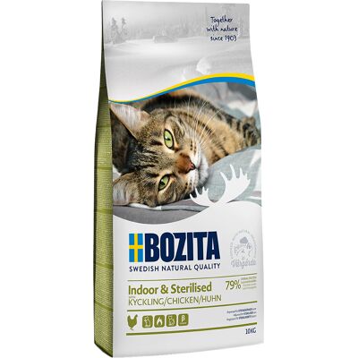 10kg Feline Indoor & Sterilised Bozita Kattenvoer 10kg Feline Indoor & Sterilised Bozita Kattenvoer