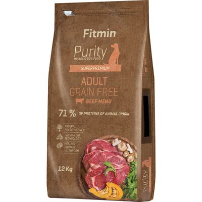 12 kg Fitmin dog Purity Adult Graanvrij rund hondenvoer droog 12 kg Fitmin dog Purity Adult Graanvrij rund hondenvoer droog