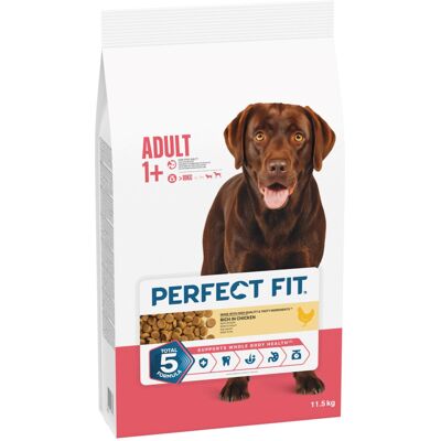 11,5kg Adult 1+ Voor Honden >10kg Perfect Fit Hondenvoer 11,5kg Adult 1+ Voor Honden >10kg Perfect Fit Hondenvoer