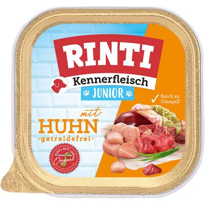 9x300g Kennerfleisch Kip RINTI Hondenvoer nat 9x300g Kennerfleisch Kip RINTI Hondenvoer nat