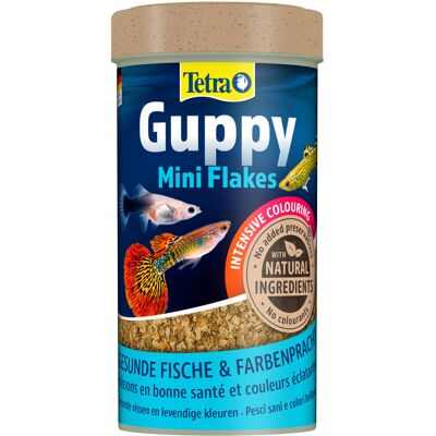 2x250ml Tetra Guppy Mini Flakes Fischfutter 2x250ml Tetra Guppy Mini Flakes Fischfutter