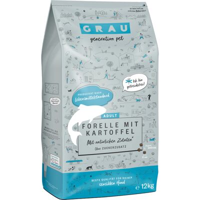 Grau Forel & Aardappel - 12 kg Grau Forel & Aardappel - 12 kg