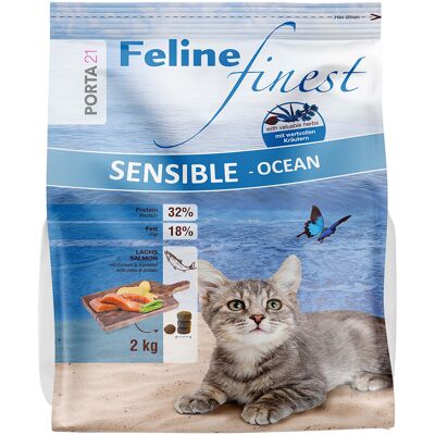 Porta 21 Feline Finest Sensible Ocean - 2 kg Porta 21 Feline Finest Sensible Ocean - 2 kg