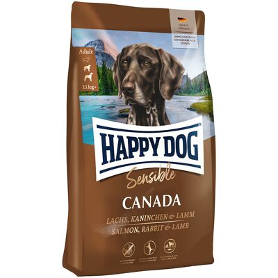 Happy Dog Supreme Sensible Canada - Zalm, Konijn & Lam - 11kg Happy Dog Supreme Sensible Canada - Zalm, Konijn & Lam - 11kg