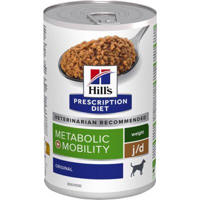 12x370g Metabolic + Mobility Hill's Prescription Diet Hondenvoer 12x370g Metabolic + Mobility Hill's Prescription Diet Hondenvoer
