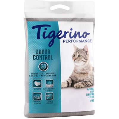 2x12kg Odour Control Parfumvrij Tigerino Performance Kattenbakvulling 2x12kg Odour Control Parfumvrij Tigerino Performance Kattenbakvulling