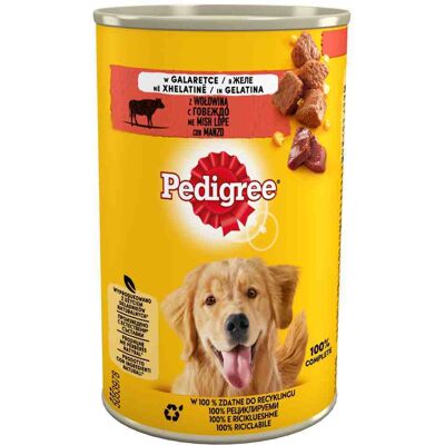 24 x 400 g Pedigree Adult Classic met rund nat hondenvoer 24 x 400 g Pedigree Adult Classic met rund nat hondenvoer