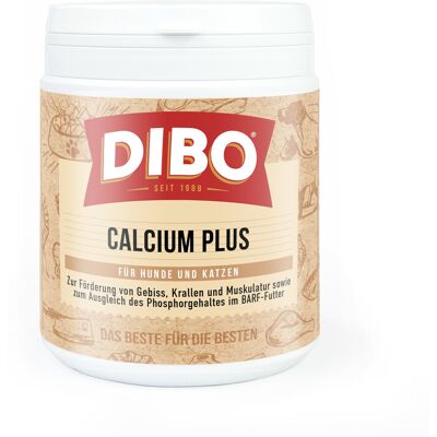 Voordeelpakket: 2x800g Dibo Calcium Plus aanvullende voeding voor honden & katten Voordeelpakket: 2x800g Dibo Calcium Plus aanvullende voeding voor honden & katten