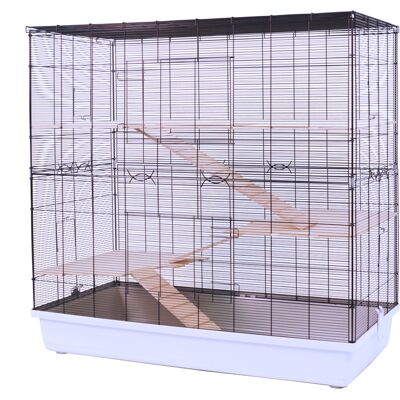 Skyline knaagdierkooi Loco Sombrero Toren 120: 118x58x117cm voor kleine dieren Skyline knaagdierkooi Loco Sombrero Toren 120: 118x58x117cm voor kleine dieren