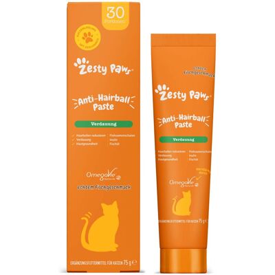 Zesty Paws Anti-haarbalpasta voor katten - Dubbelpak: 2 x 75 g Zesty Paws Anti-haarbalpasta voor katten - Dubbelpak: 2 x 75 g