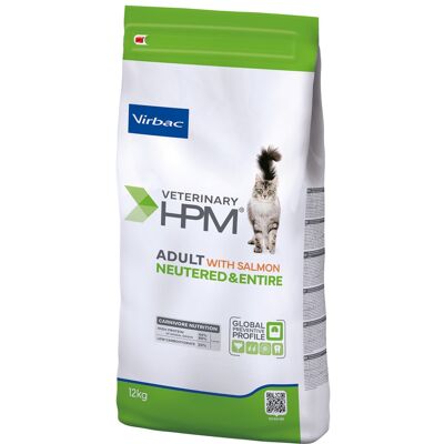 Virbac Veterinary HPM Adult Zalm Gecastreerd & Hele kat - 12 kg Virbac Veterinary HPM Adult Zalm Gecastreerd & Hele kat - 12 kg