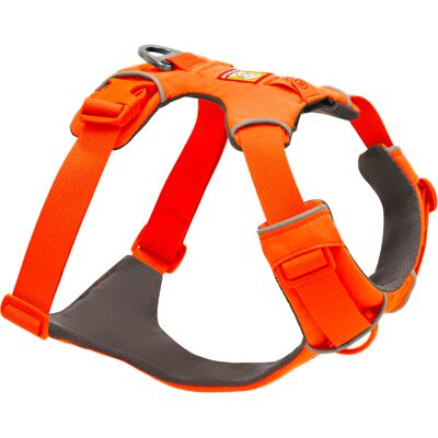 Ruffwear Front Range Harnas Blaze Orange Maat XS: 43-56cm borstomtrek hond Ruffwear Front Range Harnas Blaze Orange Maat XS: 43-56cm borstomtrek hond