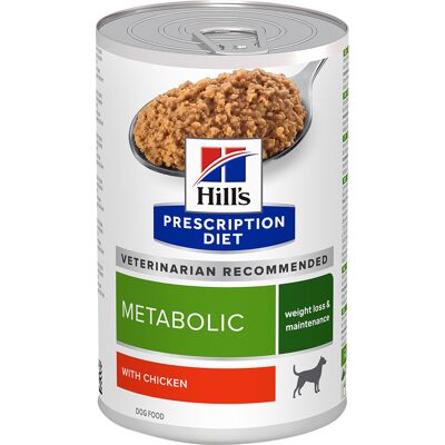 12x370g Metabolic Kip Hill's Prescription Diet Hondenvoer 12x370g Metabolic Kip Hill's Prescription Diet Hondenvoer