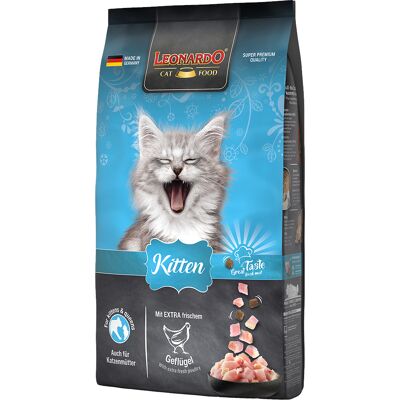 7,5kg Kitten Leonardo Katten droogvoer 7,5kg Kitten Leonardo Katten droogvoer