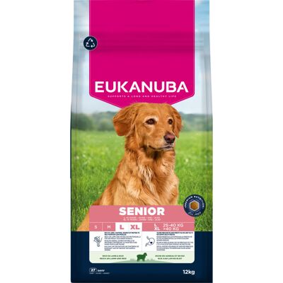 12kg Eukanuba Premium Nutrition Senior Large & Giant Breed Lamb & Rijst Droogvoer voor honden 12kg Eukanuba Premium Nutrition Senior Large & Giant Breed Lamb & Rijst Droogvoer voor honden