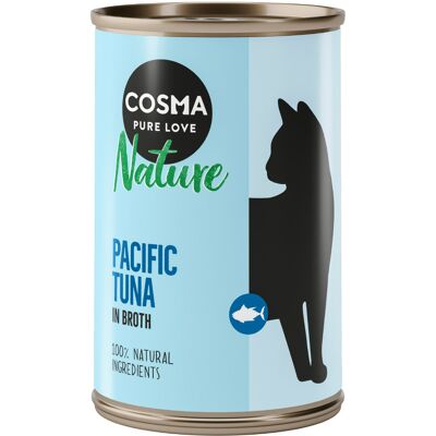 12x140g Pacifische Tonijn Cosma Kattenvoer 12x140g Pacifische Tonijn Cosma Kattenvoer