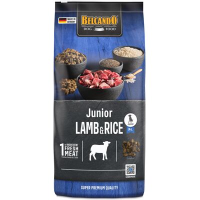 12,5kg Junior Lam & Rijst Belcando Hondenvoer 12,5kg Junior Lam & Rijst Belcando Hondenvoer