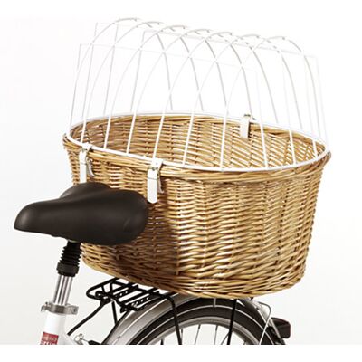 Aumüller Hondenfietsmand met Beschermingshek L53 cm x B35 cm x H43 cm Aumüller Hondenfietsmand met Beschermingshek L53 cm x B35 cm x H43 cm
