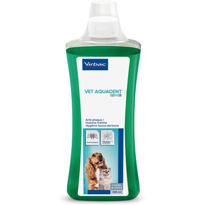 500ml Aquadent Virbac Vet Mondwater Hond 500ml Aquadent Virbac Vet Mondwater Hond