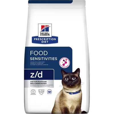 8kg Feline Z/D Food Sensitivities Hill's Prescription Diet Kattenvoer 8kg Feline Z/D Food Sensitivities Hill's Prescription Diet Kattenvoer