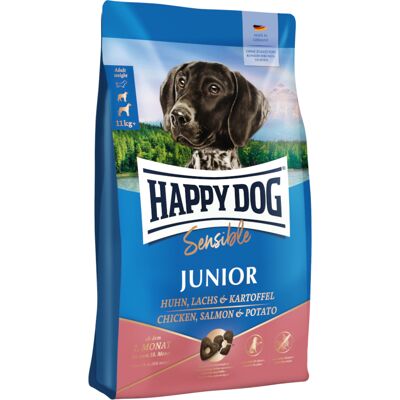 Happy Dog Supreme Sensible Junior Zalm & Aardappel Hondenvoer - 10 kg Happy Dog Supreme Sensible Junior Zalm & Aardappel Hondenvoer - 10 kg