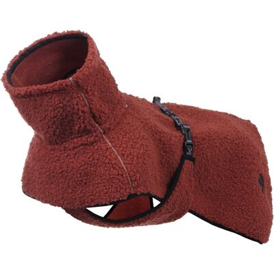 Rukka wollen jas Hero, rood, 40 cm ruglengte hondenkleding Rukka wollen jas Hero, rood, 40 cm ruglengte hondenkleding