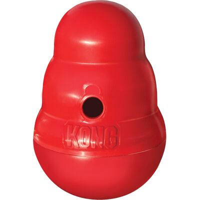Maat L KONG Wobbler Snackball L19xB13cm Hondenspeelgoed Maat L KONG Wobbler Snackball L19xB13cm Hondenspeelgoed