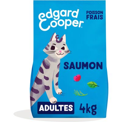 4kg Adult Zalm Graanvrij Edgard & Cooper Kattenvoer 4kg Adult Zalm Graanvrij Edgard & Cooper Kattenvoer