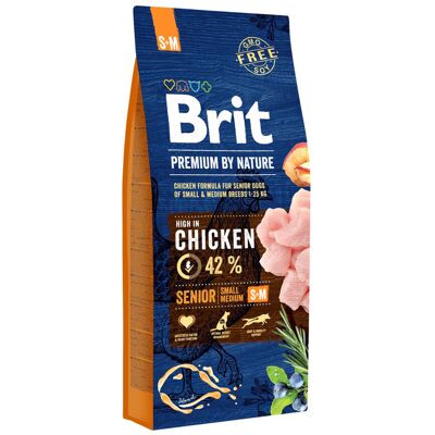 Brit Premium by Nature Senior S/M - 15 kg Brit Premium by Nature Senior S/M - 15 kg