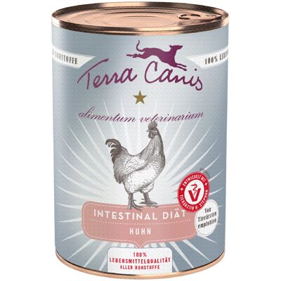 6x 400g Terra Canis Alimentum Veterinarium Intestinal Kip Hondenvoer Nat 6x 400g Terra Canis Alimentum Veterinarium Intestinal Kip Hondenvoer Nat