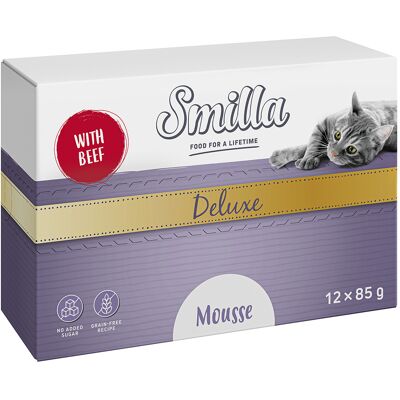 48x85g Smilla Deluxe Mousse Katten Natvoer 48x85g Smilla Deluxe Mousse Katten Natvoer