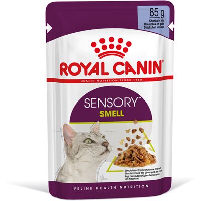 12x85g Royal Canin Sensory Smell in jelly nat kattenvoer 12x85g Royal Canin Sensory Smell in jelly nat kattenvoer
