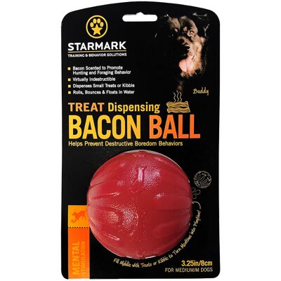 Starmark Traktatie Uitdelen Bacon Ball M Hondenspeelgoed Starmark Traktatie Uitdelen Bacon Ball M Hondenspeelgoed