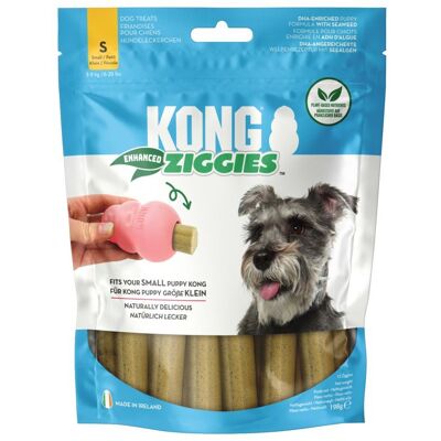 Voordeelpakket: 2x198g maat S KONG Ziggies Enhanced Puppy Snacks voor honden Voordeelpakket: 2x198g maat S KONG Ziggies Enhanced Puppy Snacks voor honden