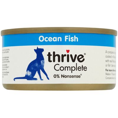 24x75g Complete Zeevis Thrive Kattenvoer 24x75g Complete Zeevis Thrive Kattenvoer