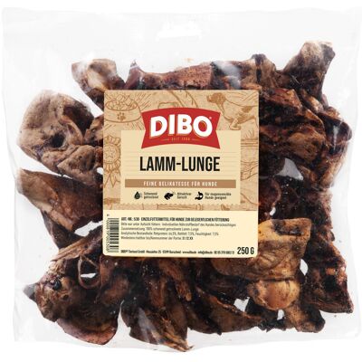 Voordeelpakket: 2x250g DIBO lam long hondensnacks Voordeelpakket: 2x250g DIBO lam long hondensnacks