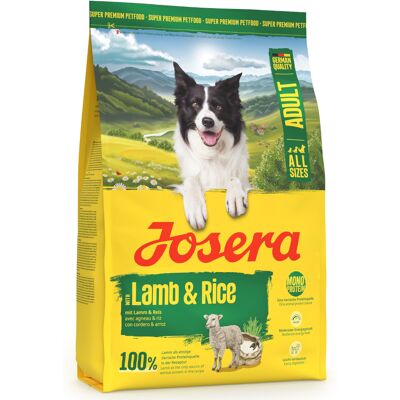 3kg Josera Adult Lam & Rijst hondenvoer droog 3kg Josera Adult Lam & Rijst hondenvoer droog