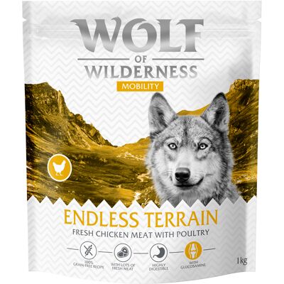 Wolf of Wilderness "Explore The Endless Terrain" Mobiliteit - graanvrij - Voordeelpakket: 4 x 1 kg: Nieuw Recept Wolf of Wilderness "Explore The Endless Terrain" Mobiliteit - graanvrij - Voordeelpakket: 4 x 1 kg: Nieuw Recept