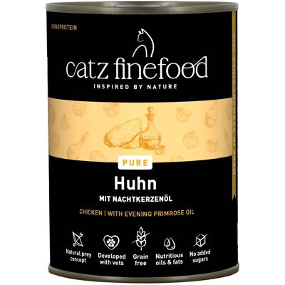 6x400g Purrrr Blik Kip catz finefood Kattenvoer Nat 6x400g Purrrr Blik Kip catz finefood Kattenvoer Nat