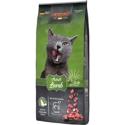 15kg Adult Lam Leonardo Kattenvoer 15kg Adult Lam Leonardo Kattenvoer