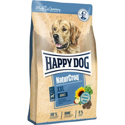 15kg XXL Happy Dog NaturCroq Hondenvoer 15kg XXL Happy Dog NaturCroq Hondenvoer